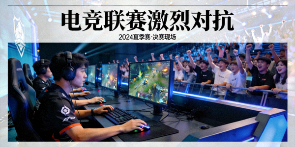 电竞比赛现场激烈对抗新闻图片